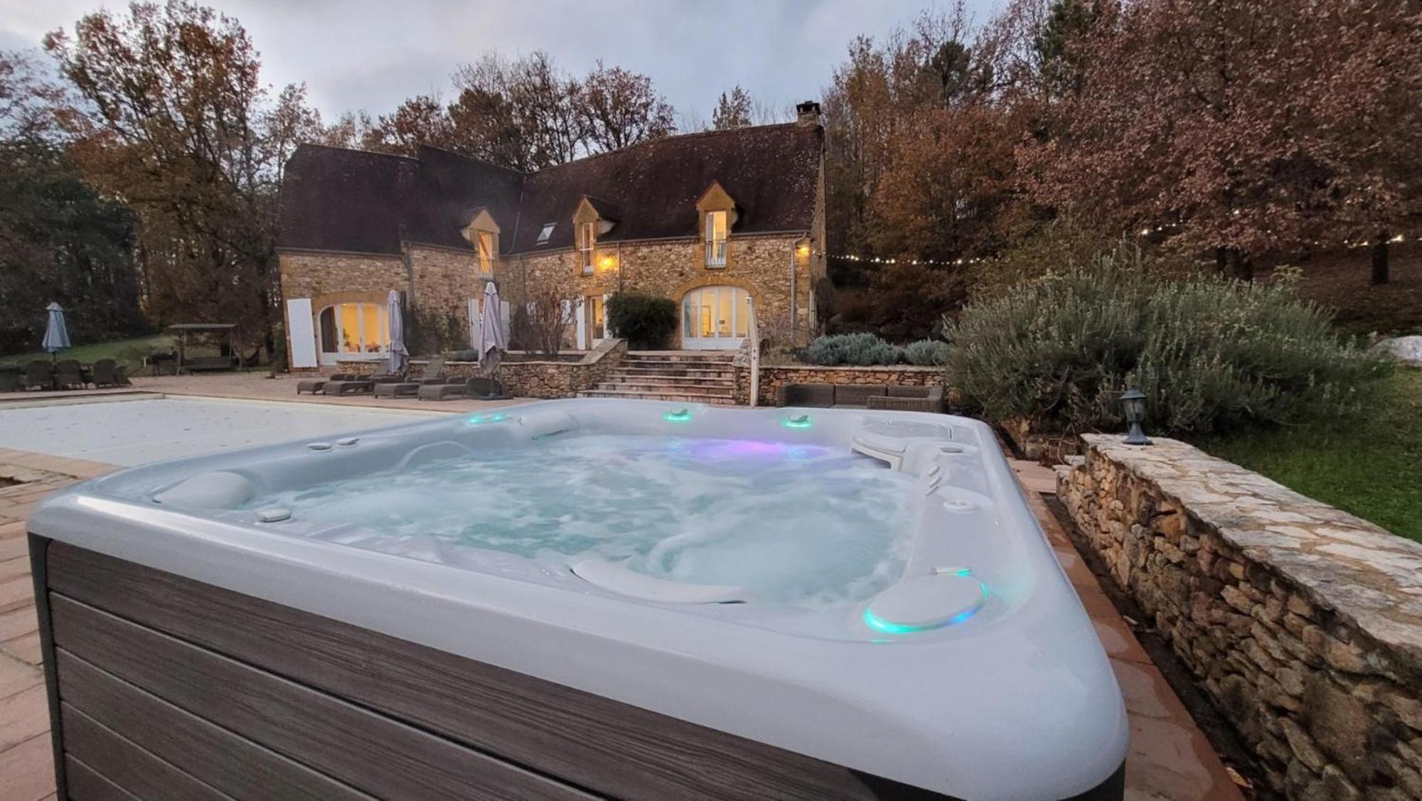 Luxury Chateau W. Pool & Hot Tub In Dordogne Beynac-et-Cazenac Exterior foto